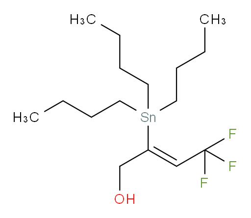 (Z)-4,4,4-trifluoro-2-(tributylstannyl)but-2-en-1-ol