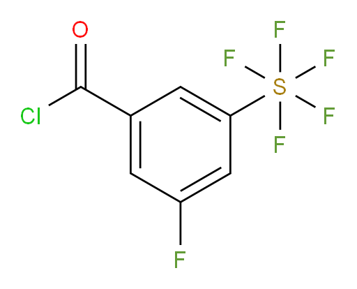 [3-(Chlorocarbonyl)-5-fluorophenyl]sulfur pentafluoride