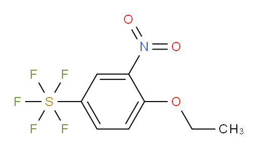 (4-ethoxy-3-nitrophenyl)sulfur pentafluoride