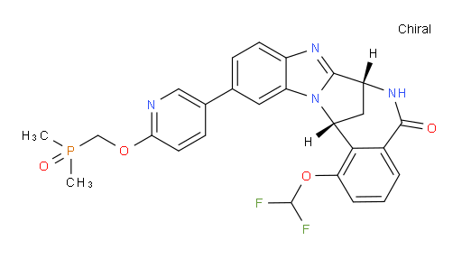 (7R,14R)-1-(difluoromethoxy)-11-(6-((dimethylphosphoryl)methoxy)pyridin-3-yl)-6,7-dihydro-7,14-methanobenzo[f]benzo[4,5]imidazo[1,2-a][1,4]diazocin-5(14H)-one