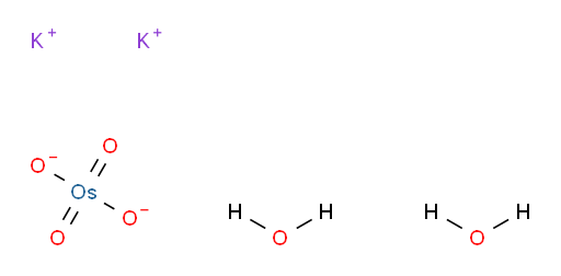 monopotassium mono(dioxidodioxoosmium) hydrate