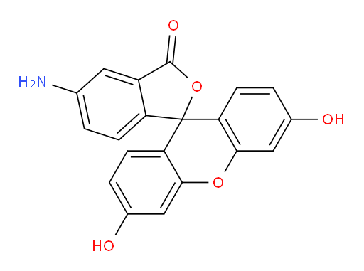5-amino-3',6'-dihydroxy-3H-spiro[isobenzofuran-1,9'-xanthen]-3-one