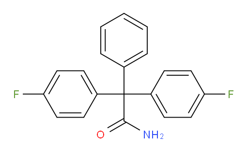 2,2-bis(4-fluorophenyl)-2-phenylacetamide