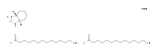 Platinum,[(1R,2R)-1,2-cyclohexanediamine-kN1,kN2]bis(tetradecanoato-kO)-, (SP-4-2)-