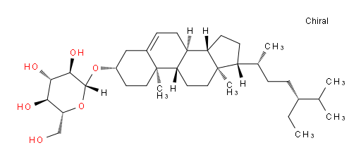(2R,3R,4S,5S,6R)-2-(((3S,8S,9S,10R,13R,14S,17R)-17-((2R,5R)-5-ethyl-6-methylheptan-2-yl)-10,13-dimethyl-2,3,4,7,8,9,10,11,12,13,14,15,16,17-tetradecahydro-1H-cyclopenta[a]phenanthren-3-yl)oxy)-6-(hydroxymethyl)tetrahydro-2H-pyran-3,4,5-triol