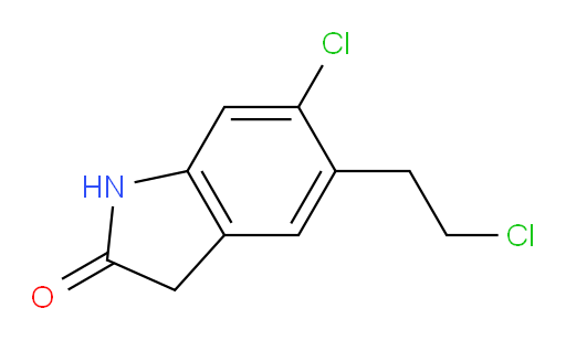 6-Chloro-5-(2-chloroethyl)indolin-2-one