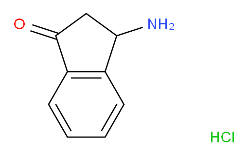 1H-Inden-1-one, 3-amino-2,3-dihydro-, hydrochloride (1:1)