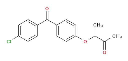 3-(4-(4-chlorobenzoyl)phenoxy)butan-2-one