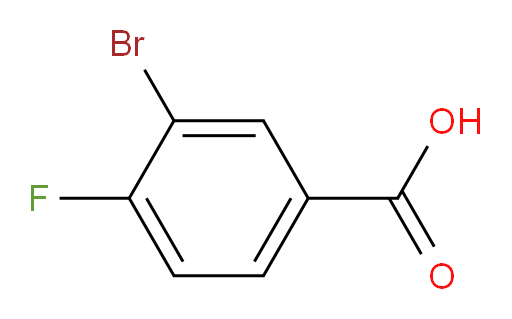 BUTTPARK 20\01-58;RARECHEM AL BO 0604;3-BROMO-4-FLUOROBENZOIC ACID;3-BROMO-4-FIUOROBENZOIC ACID;3-Bromo-4-fluorobenzoicacid98%;3-Bromo-4-fluorobenzoic acid 98%