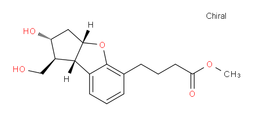 methyl 4-((1S,2R,3aS,8bS)-2-hydroxy-1-(hydroxymethyl)-2,3,3a,8b-tetrahydro-1H-cyclopenta[b]benzofuran-5-yl)butanoate