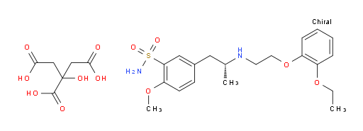 (R)-5-(2-((2-(2-ethoxyphenoxy)ethyl)amino)propyl)-2-methoxybenzenesulfonamide 2-hydroxypropane-1,2,3-tricarboxylate