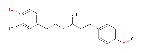 4-(2-((4-(4-methoxyphenyl)butan-2-yl)amino)ethyl)benzene-1,2-diol