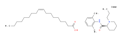 (S)-N-(2,6-dimethylphenyl)-1-propylpiperidine-2-carboxamide oleate