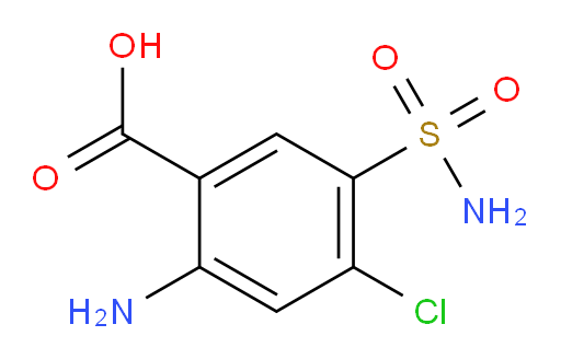 2-amino-4-chloro-5-sulfamoylbenzoic acid