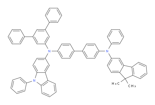 N4-([1,1':3',1''-terphenyl]-5'-yl)-N4'-(9,9-dimethyl-9H-fluoren-3-yl)-N4'-phenyl-N4-(9-phenyl-9H-carbazol-3-yl)-[1,1'-biphenyl]-4,4'-diamine