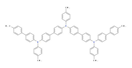 N4-(4'-methyl-[1,1'-biphenyl]-4-yl)-N4'-(4'-((4'-methyl-[1,1'-biphenyl]-4-yl)(p-tolyl)amino)-[1,1'-biphenyl]-4-yl)-N4,N4'-di-p-tolyl-[1,1'-biphenyl]-4,4'-diamine