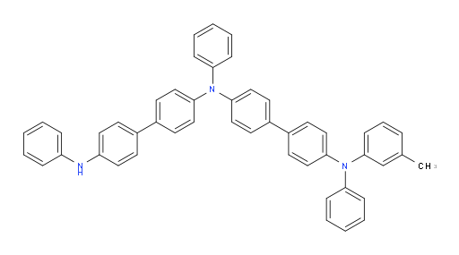 N4,N4'-diphenyl-N4-(4'-(phenylamino)-[1,1'-biphenyl]-4-yl)-N4'-(m-tolyl)-[1,1'-biphenyl]-4,4'-diamine