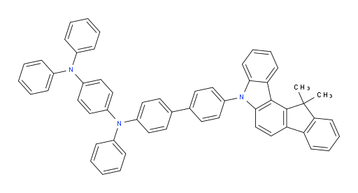 N1-(4'-(12,12-dimethylindeno[1,2-c]carbazol-5(12H)-yl)-[1,1'-biphenyl]-4-yl)-N1,N4,N4-triphenylbenzene-1,4-diamine