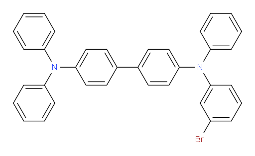 N4-(3-bromophenyl)-N4,N4',N4'-triphenyl-[1,1'-biphenyl]-4,4'-diamine