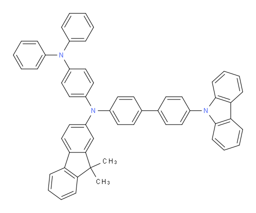 N1-(4'-(9H-carbazol-9-yl)-[1,1'-biphenyl]-4-yl)-N1-(9,9-dimethyl-9H-fluoren-2-yl)-N4,N4-diphenylbenzene-1,4-diamine