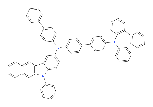 N4-([1,1'-biphenyl]-2-yl)-N4'-([1,1'-biphenyl]-4-yl)-N4-phenyl-N4'-(5-phenyl-5H-benzo[b]carbazol-2-yl)-[1,1'-biphenyl]-4,4'-diamine