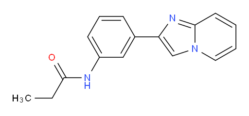 N-(3-(imidazo[1,2-a]pyridin-2-yl)phenyl)propionamide
