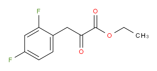 ethyl 3-(2,4-difluorophenyl)-2-oxopropanoate