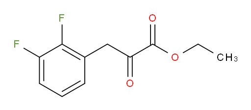 ethyl 3-(2,3-difluorophenyl)-2-oxopropanoate