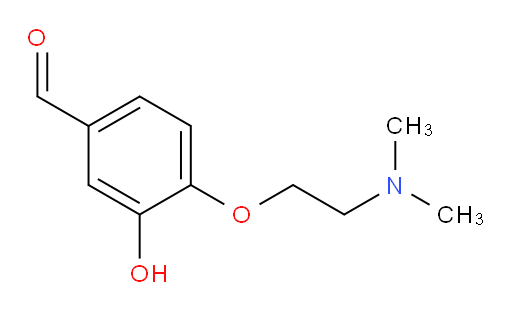 4-(2-(dimethylamino)ethoxy)-3-hydroxybenzaldehyde