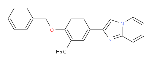 2-(4-(benzyloxy)-3-methylphenyl)imidazo[1,2-a]pyridine