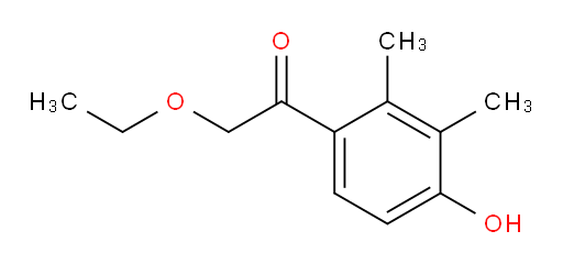 2-ethoxy-1-(4-hydroxy-2,3-dimethylphenyl)ethanone