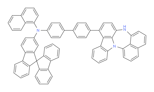 N-(4'-(4H-naphtho[1',8':5,6,7][1,4]diazepino[3,2,1-jk]carbazol-7-yl)-[1,1'-biphenyl]-4-yl)-N-(naphthalen-1-yl)-9,9'-spirobi[fluoren]-2-amine