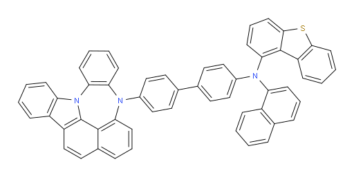 N-(4'-(4H-4,8b-diazaindeno[1,2,3-gh]pleiaden-4-yl)-[1,1'-biphenyl]-4-yl)-N-(naphthalen-1-yl)dibenzo[b,d]thiophen-1-amine