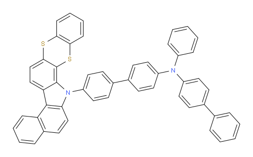 N-([1,1'-biphenyl]-4-yl)-4'-(15H-benzo[g]benzo[5,6][1,4]dithiino[2,3-a]carbazol-15-yl)-N-phenyl-[1,1'-biphenyl]-4-amine