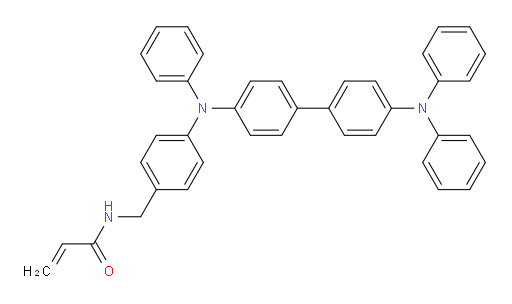 N-(4-((4'-(diphenylamino)-[1,1'-biphenyl]-4-yl)(phenyl)amino)benzyl)acrylamide