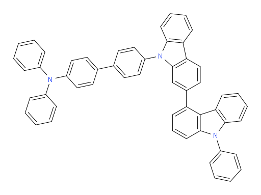 N,N-diphenyl-4'-(9'-phenyl-9H,9'H-[2,4'-bicarbazol]-9-yl)-[1,1'-biphenyl]-4-amine