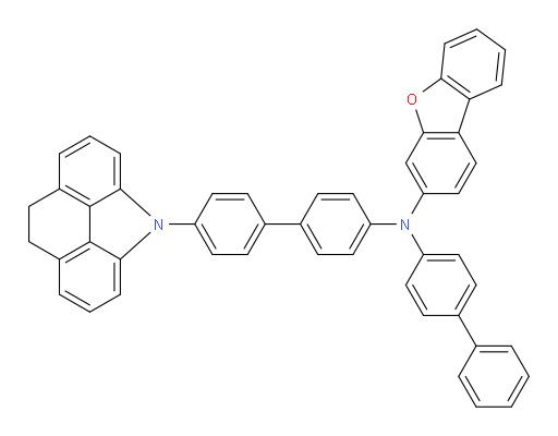 N-([1,1'-biphenyl]-4-yl)-N-(4'-(8,9-dihydro-4H-benzo[def]carbazol-4-yl)-[1,1'-biphenyl]-4-yl)dibenzo[b,d]furan-3-amine