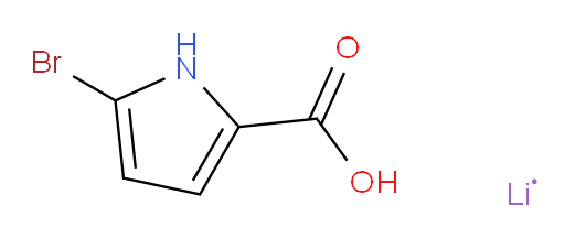 5-bromo-1H-pyrrole-2-carboxylic acid, lithium salt