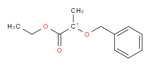 2-(benzyloxy)-1-ethoxy-1-oxopropan-2-ide